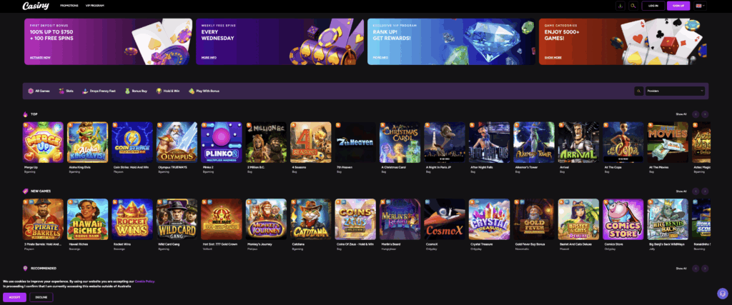 Experience Thrilling Gaming Adventures at Casiny Casino Experience Thrilling Gaming Adventures at Casiny Casino