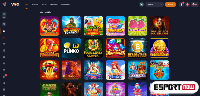 VOX Casino — Kompletny przewodnik po platformie gier online